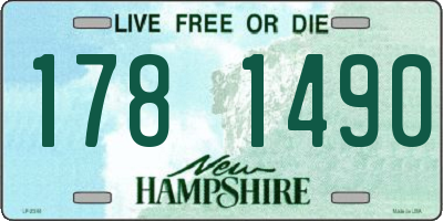 NH license plate 1781490