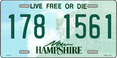 NH license plate 1781561
