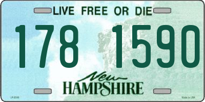 NH license plate 1781590