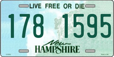 NH license plate 1781595