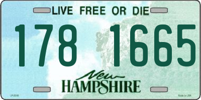 NH license plate 1781665