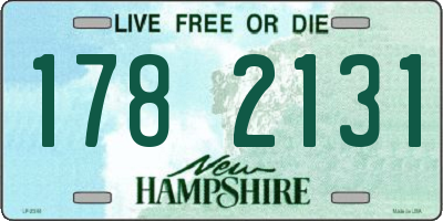 NH license plate 1782131