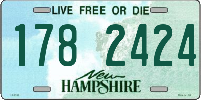 NH license plate 1782424