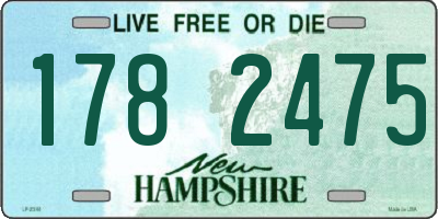 NH license plate 1782475
