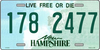NH license plate 1782477