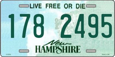NH license plate 1782495