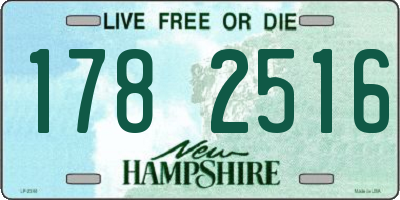 NH license plate 1782516