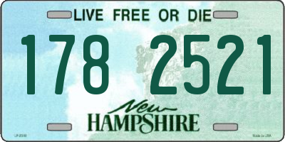 NH license plate 1782521