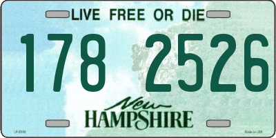 NH license plate 1782526