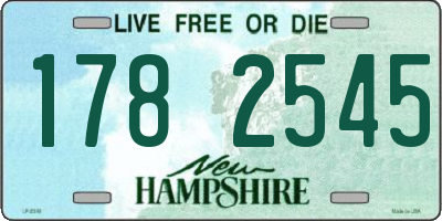 NH license plate 1782545