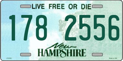 NH license plate 1782556