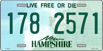 NH license plate 1782571