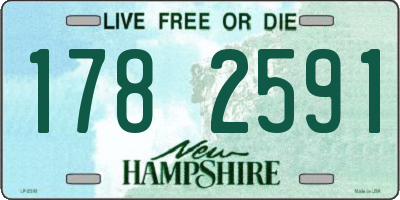 NH license plate 1782591