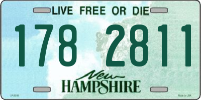 NH license plate 1782811