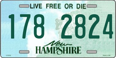 NH license plate 1782824