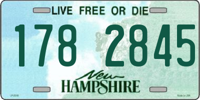 NH license plate 1782845