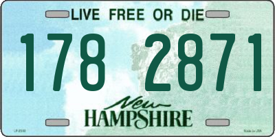 NH license plate 1782871
