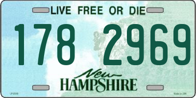 NH license plate 1782969