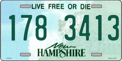 NH license plate 1783413