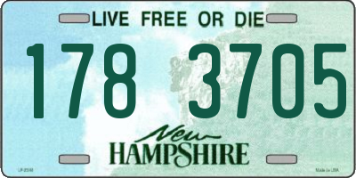NH license plate 1783705