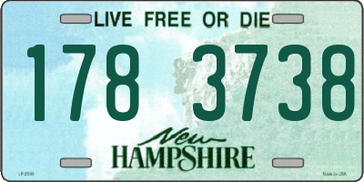 NH license plate 1783738