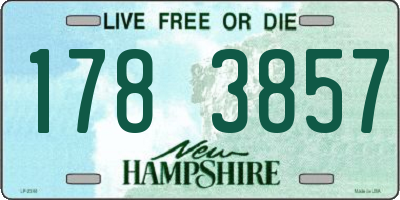NH license plate 1783857