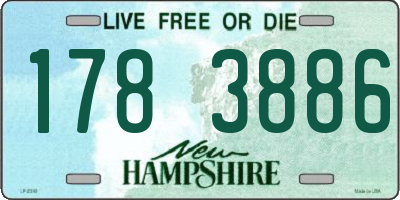 NH license plate 1783886