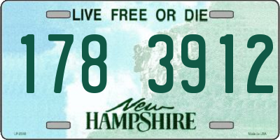 NH license plate 1783912