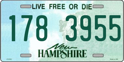 NH license plate 1783955