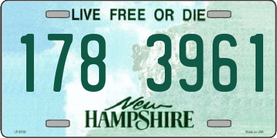 NH license plate 1783961