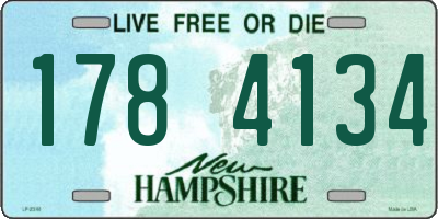 NH license plate 1784134