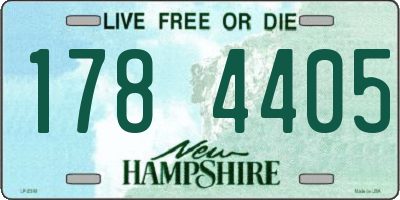 NH license plate 1784405