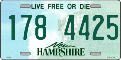 NH license plate 1784425