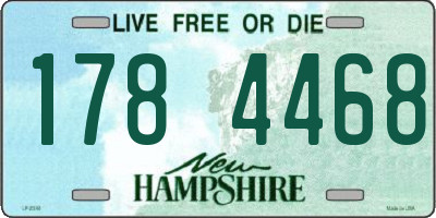 NH license plate 1784468
