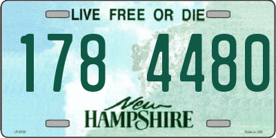 NH license plate 1784480