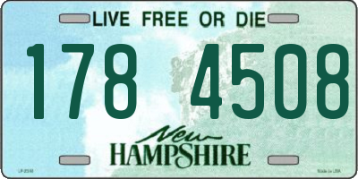 NH license plate 1784508