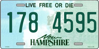 NH license plate 1784595