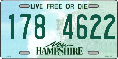NH license plate 1784622