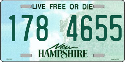 NH license plate 1784655