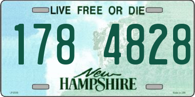NH license plate 1784828