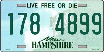 NH license plate 1784899