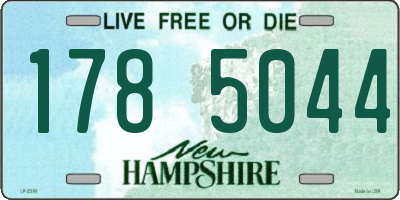 NH license plate 1785044