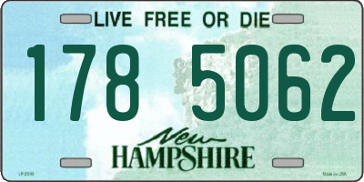 NH license plate 1785062