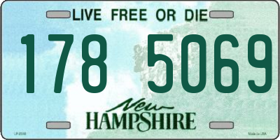 NH license plate 1785069