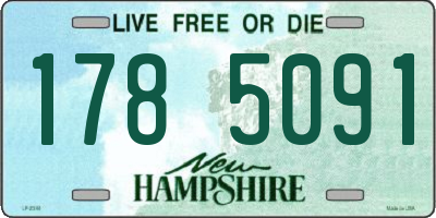 NH license plate 1785091