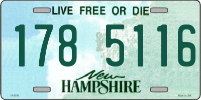 NH license plate 1785116