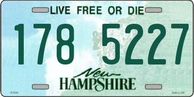 NH license plate 1785227