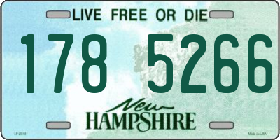 NH license plate 1785266