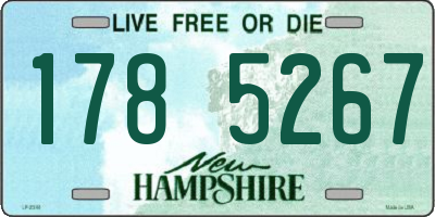 NH license plate 1785267