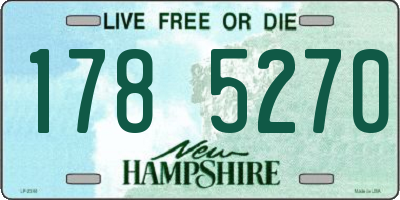NH license plate 1785270